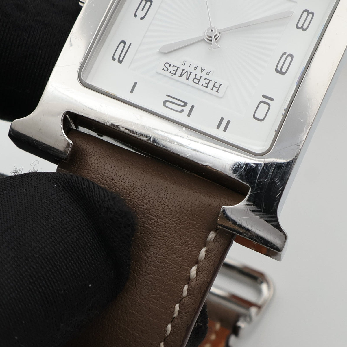 Hermès H Watch · Steel · Quartz