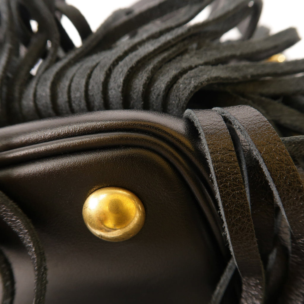Saint Laurent Emmanuelle · Fringed Calfskin