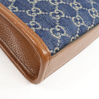 Gucci Interlocking G · Denim Mini Tote