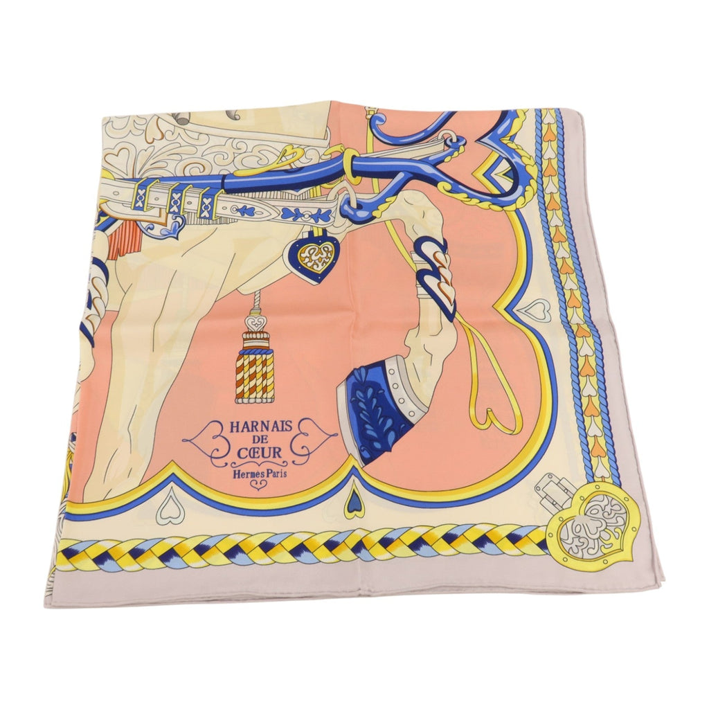 Hermès Silk Carré 90 · Mauve