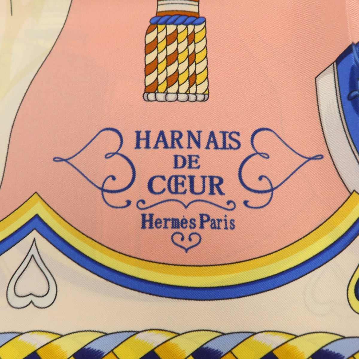 Hermès Silk Carré 90 · Mauve