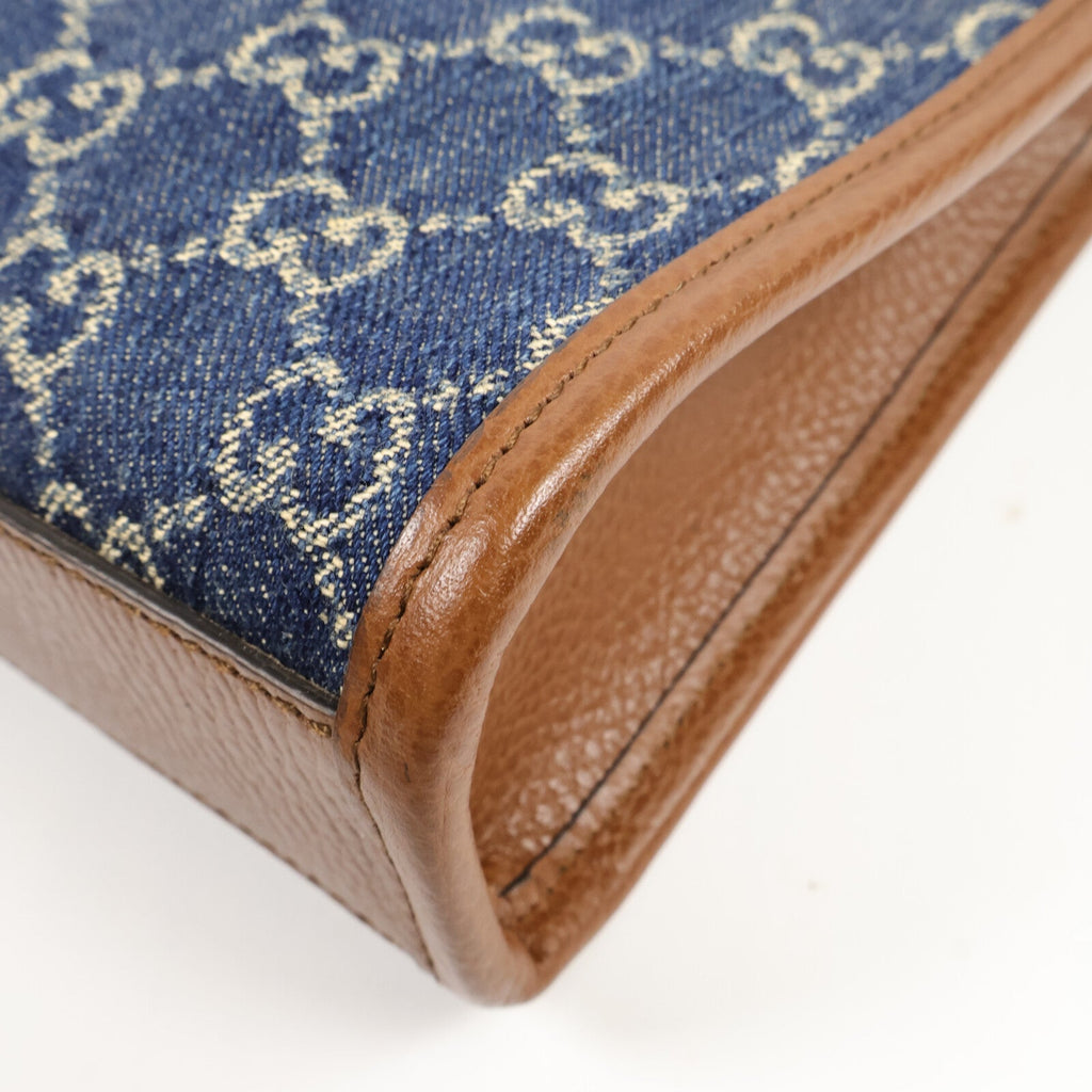 Gucci Interlocking G · Denim Mini Tote