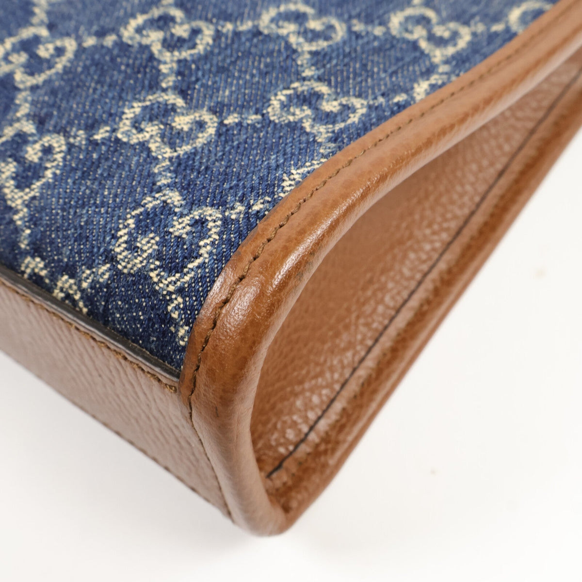 Gucci Interlocking G · Denim Mini Tote