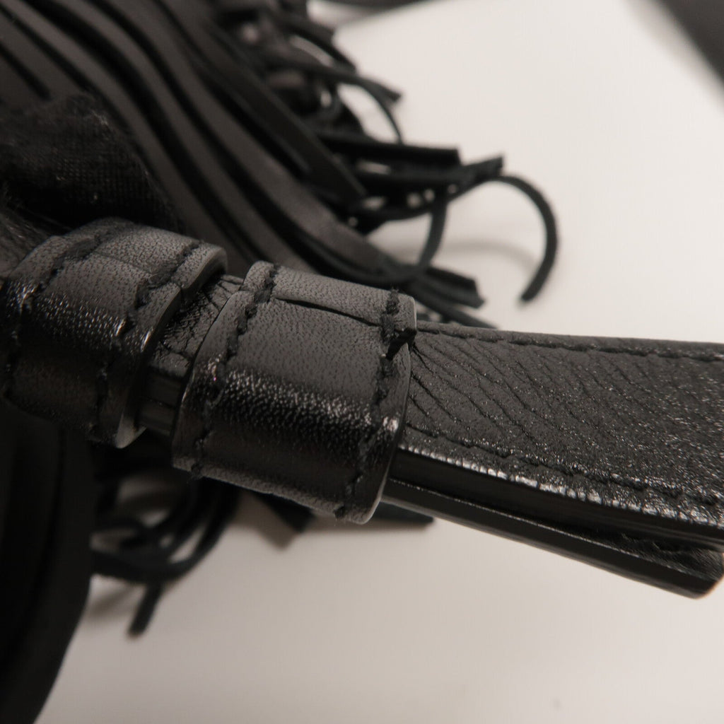 Saint Laurent Emmanuelle · Fringed Calfskin