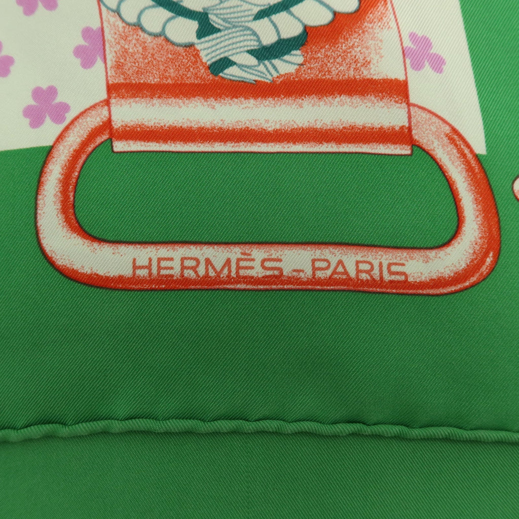 Hermès Silk Carré 90 · Garden Multicolor