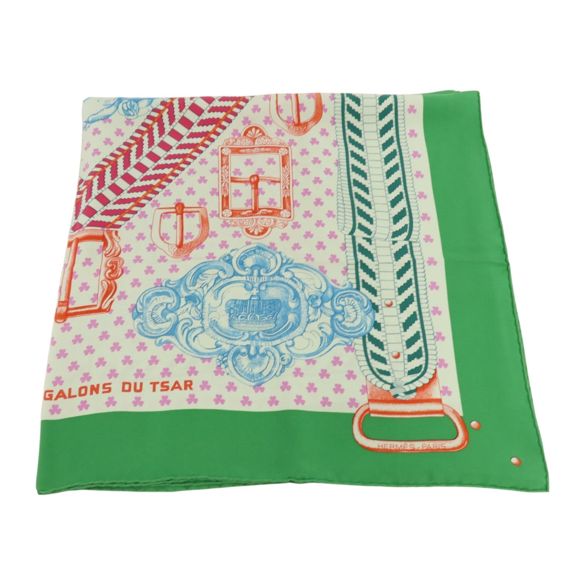 Hermès Silk Carré 90 · Garden Multicolor