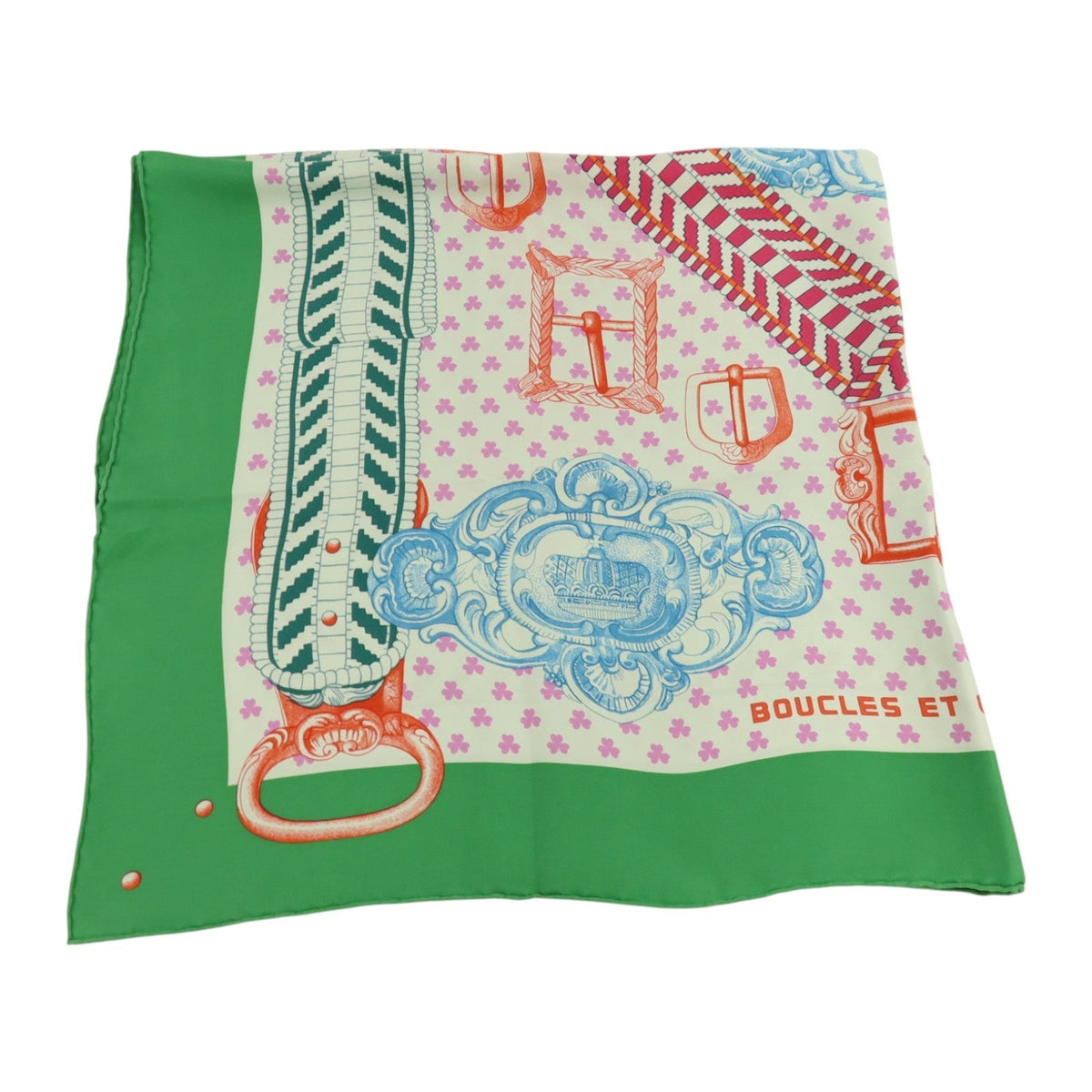 Hermès Silk Carré 90 · Garden Multicolor