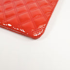 Chanel Matelassé O-Case · Patent Leather