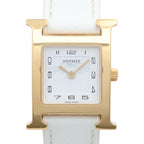 Hermès H Watch · Gold Plated · Quartz