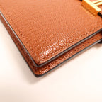 Hermès Bearn Compact · Chèvre Cuivre