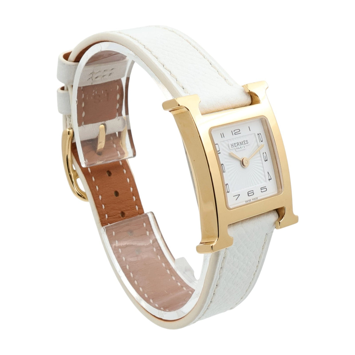 Hermès H Watch · Gold Plated · Quartz
