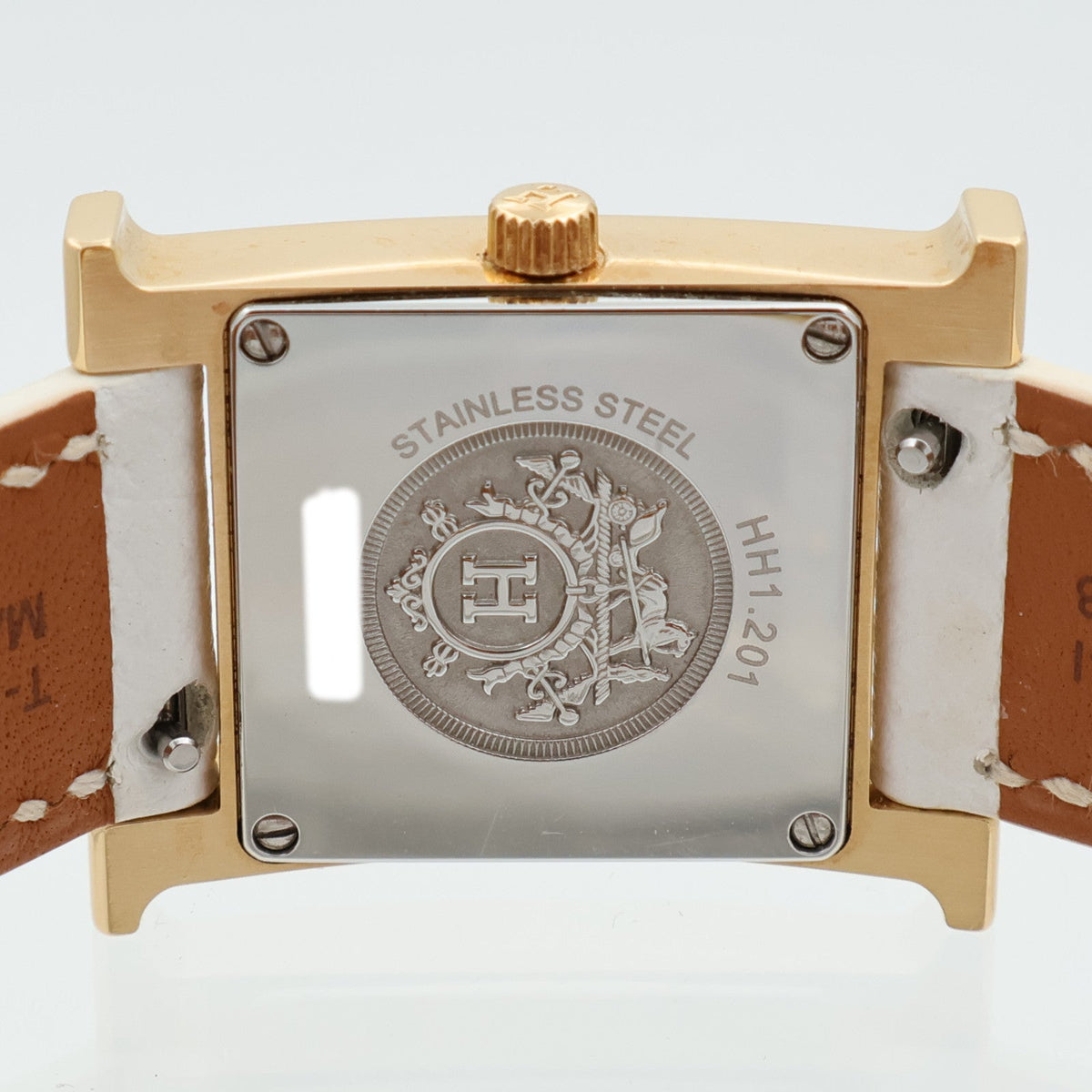 Hermès H Watch · Gold Plated · Quartz