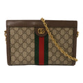 GUCCI Ophidia GG Chain Shoulder · Canvas