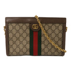 GUCCI Ophidia GG Chain Shoulder · Canvas