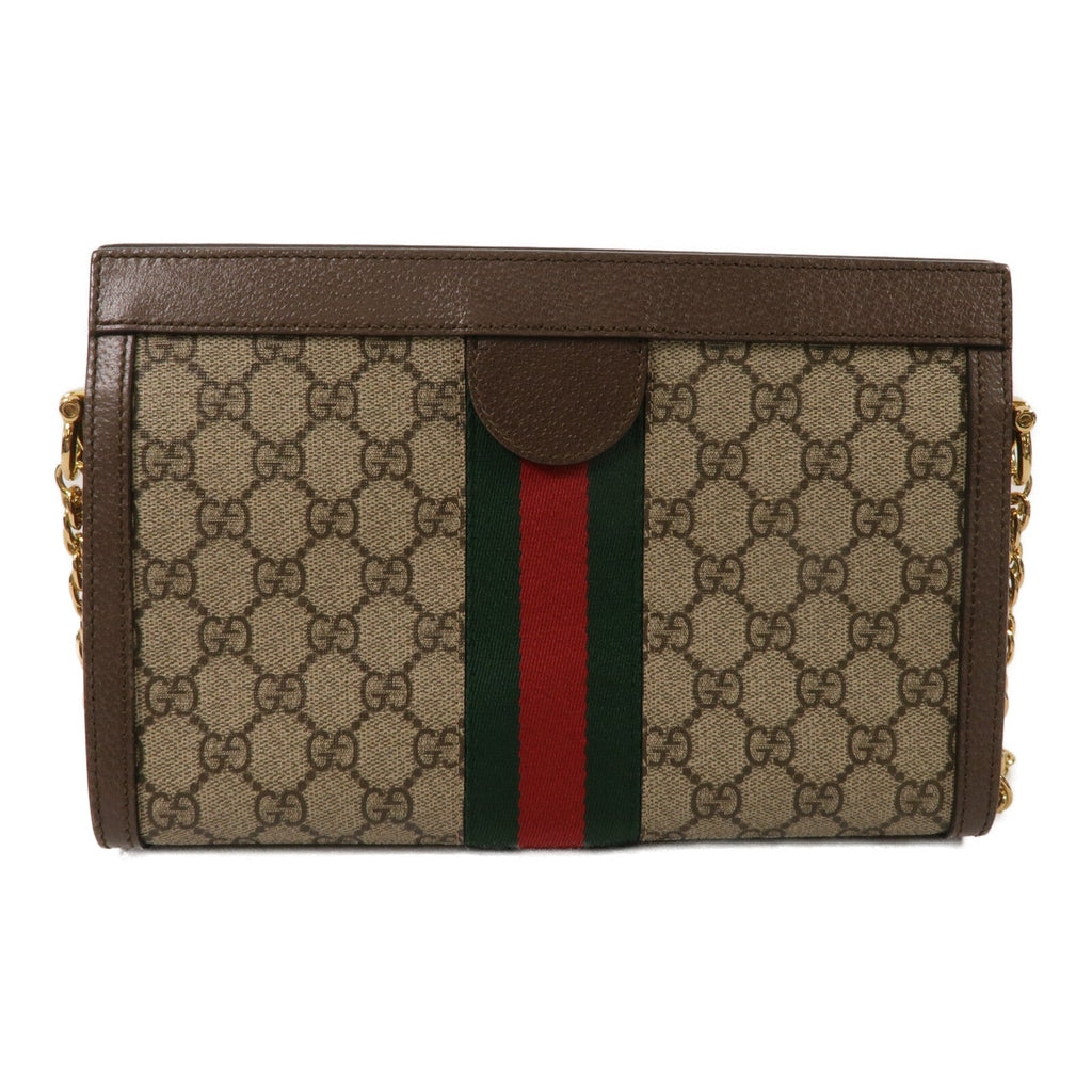 GUCCI Ophidia GG Chain Shoulder · Canvas