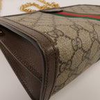 GUCCI Ophidia GG Chain Shoulder · Canvas