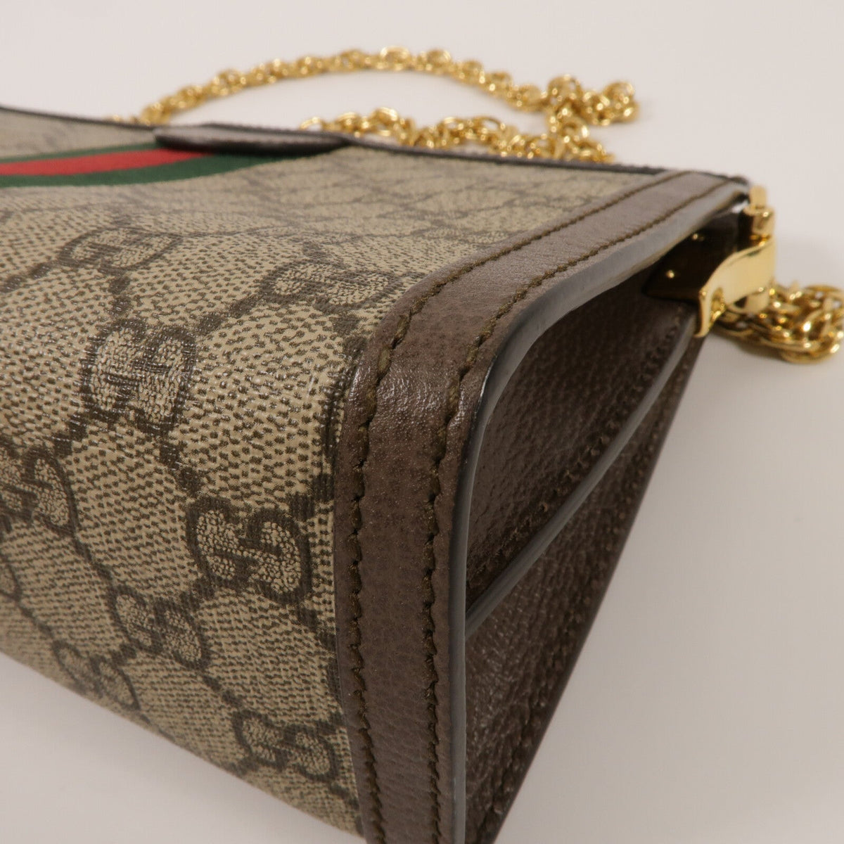 GUCCI Ophidia GG Chain Shoulder · Canvas
