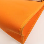 Hermès Herbag PM · Canvas & Calfskin