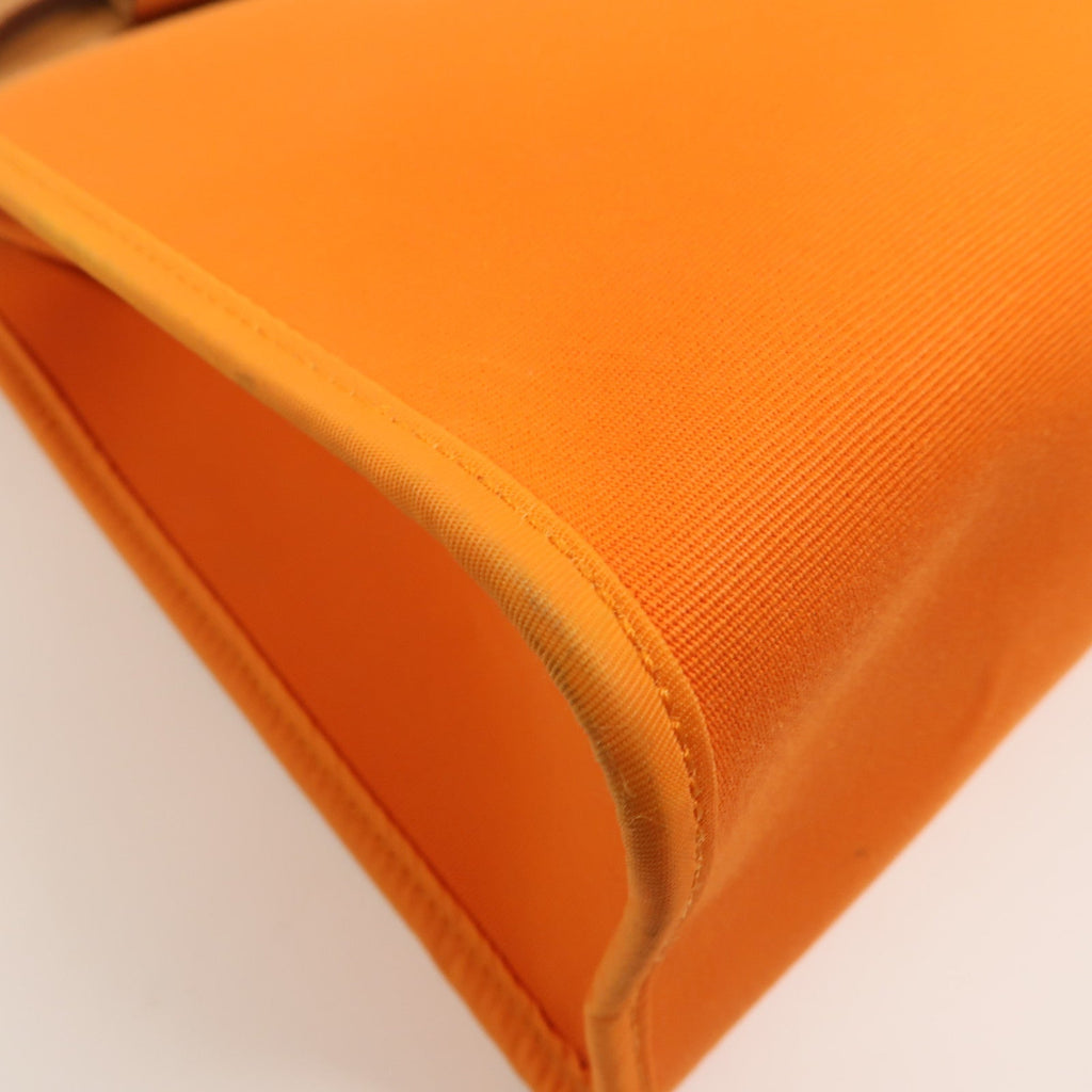 Hermès Herbag PM · Canvas & Calfskin