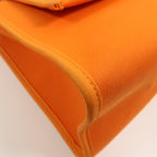 Hermès Herbag PM · Canvas & Calfskin