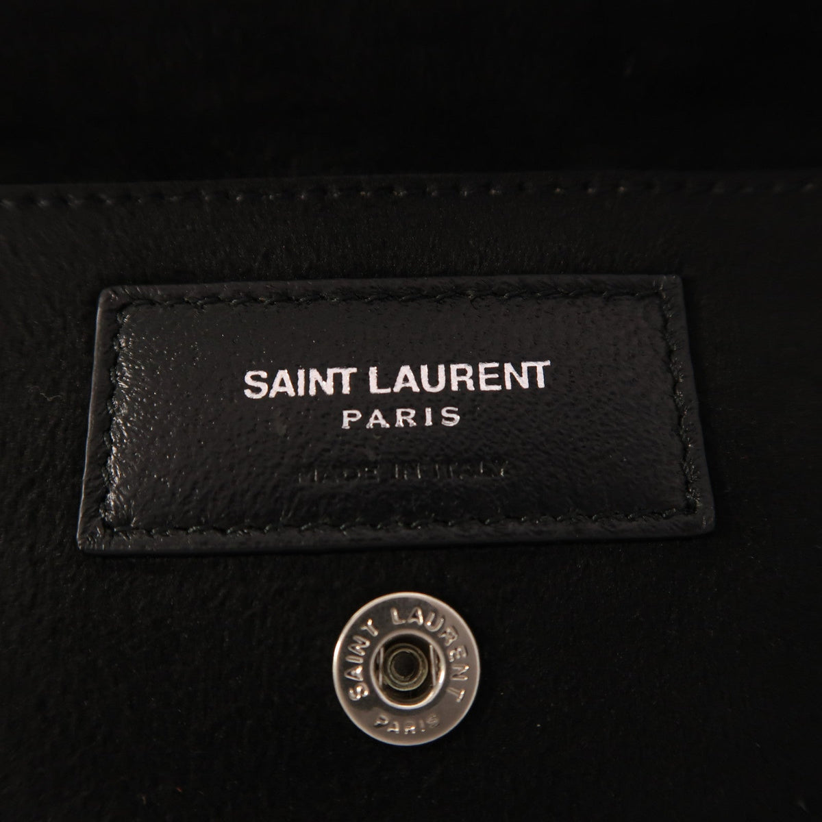Saint Laurent Teddy Bucket · Lambskin