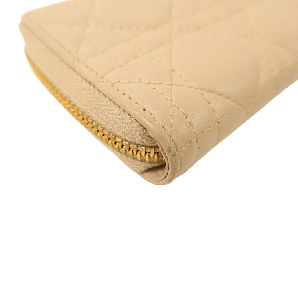Dior Lady Dior · Medium Wallet · Lambskin
