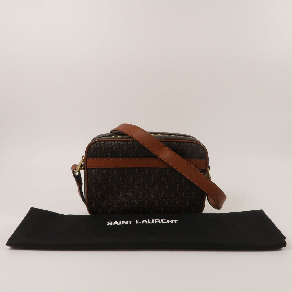 Saint Laurent Camera Bag · Coated Canvas
