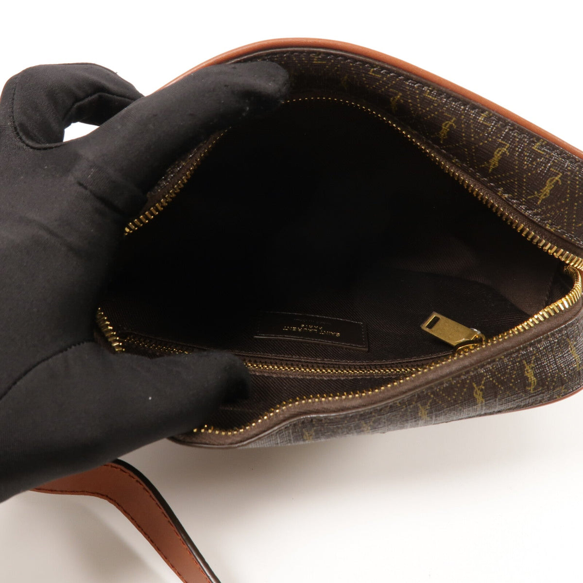 Saint Laurent Camera Bag · Coated Canvas
