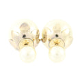 Dior CD Tribals · Pearl & Metal Earrings