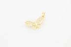 Butterfly 1 Cubic Zirconia Pendant 14K Gold Filled Women Jewelry