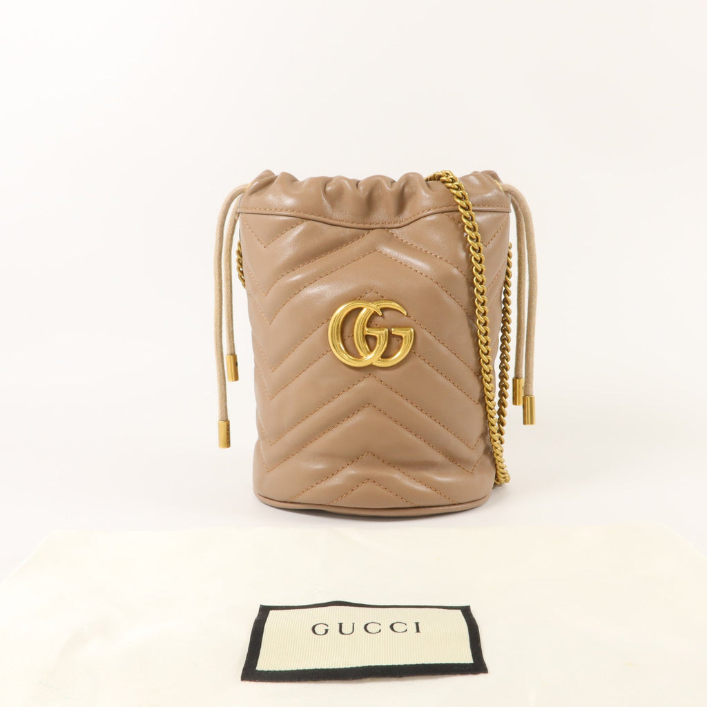 Gucci GG Marmont · Mini Bucket · Calfskin