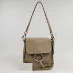 Chloé Faye · Suede & Calfskin Backpack