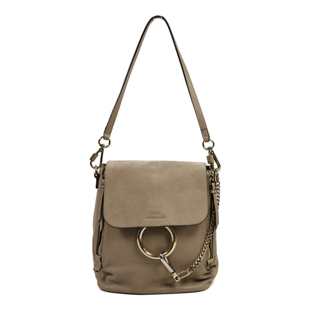 Chloé Faye · Suede & Calfskin Backpack