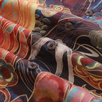 Hawaiian Shirt For Men Blessings Under the Deer's Shadow Shirt Camp Collar 100% Cotton