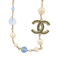 CHANEL CC Necklace · Enamel