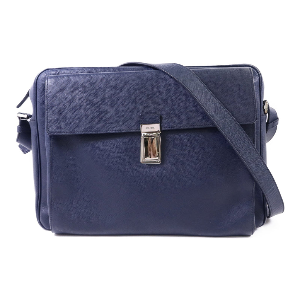 Prada Saffiano · Messenger Bag · Calfskin