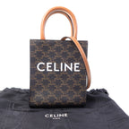 Celine Mini Vertical Cabas · Coated Canvas