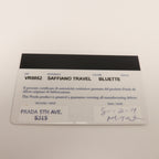 Prada Double-Zipper Clutch · Saffiano