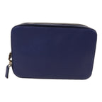Prada Double-Zipper Clutch · Saffiano