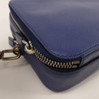 Prada Double-Zipper Clutch · Saffiano
