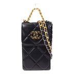 Chanel 19 · Lambskin · Phone Bag