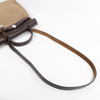 Hermès Herbag PM · Canvas · Étoupe