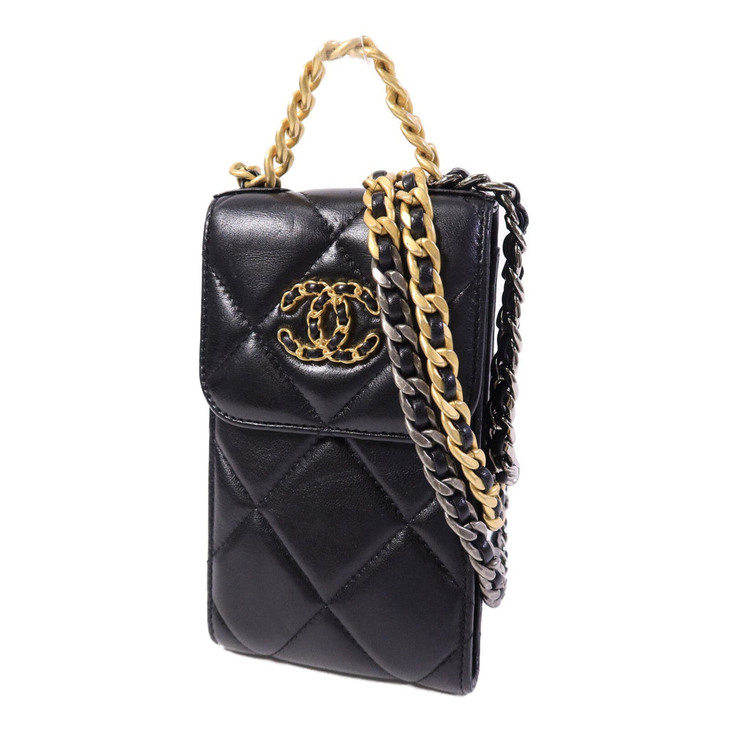 Chanel 19 · Lambskin · Phone Bag