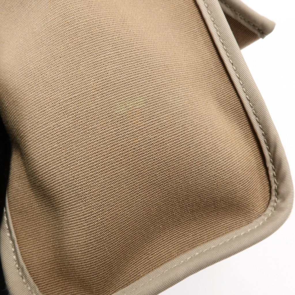 Hermès Herbag PM · Canvas · Étoupe