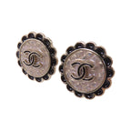 Chanel CC · Enamel Earrings · GHW