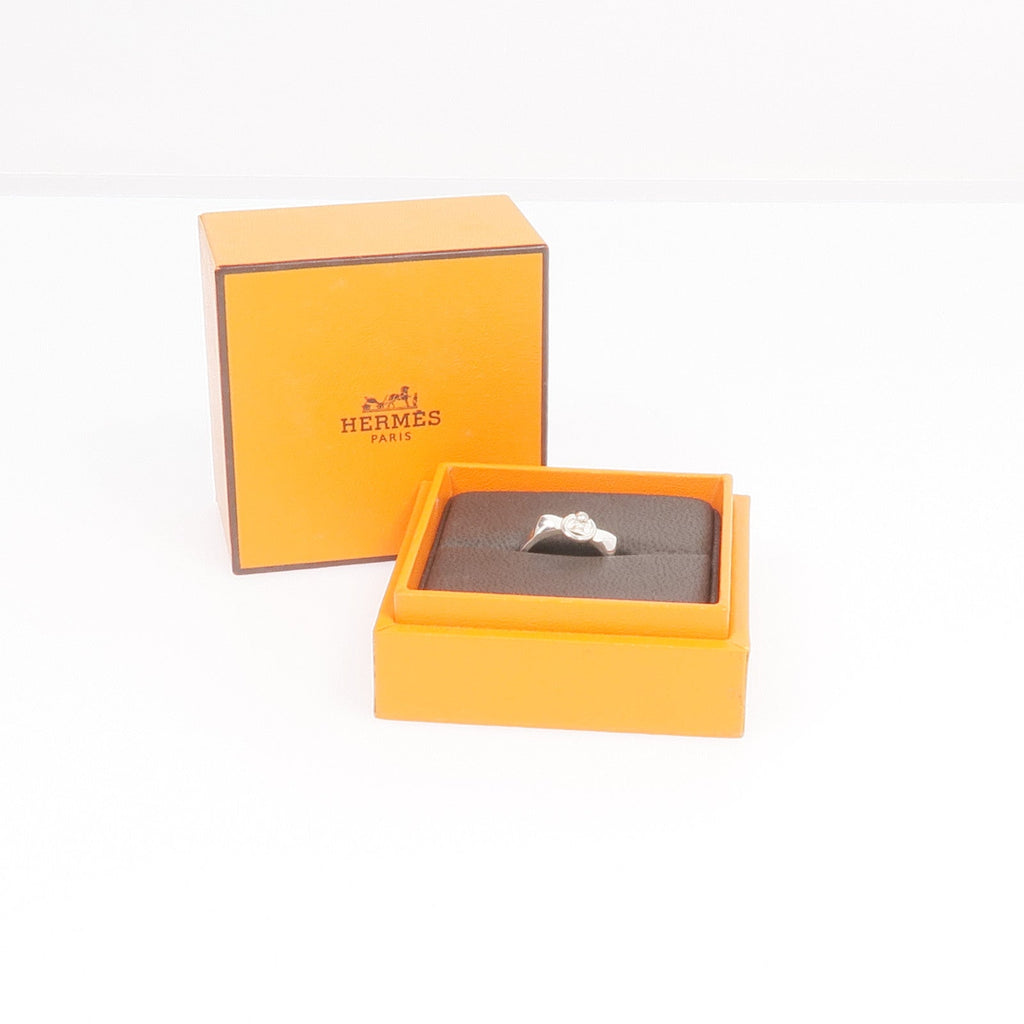 Hermès Collier de Chien · Sterling Silver Ring