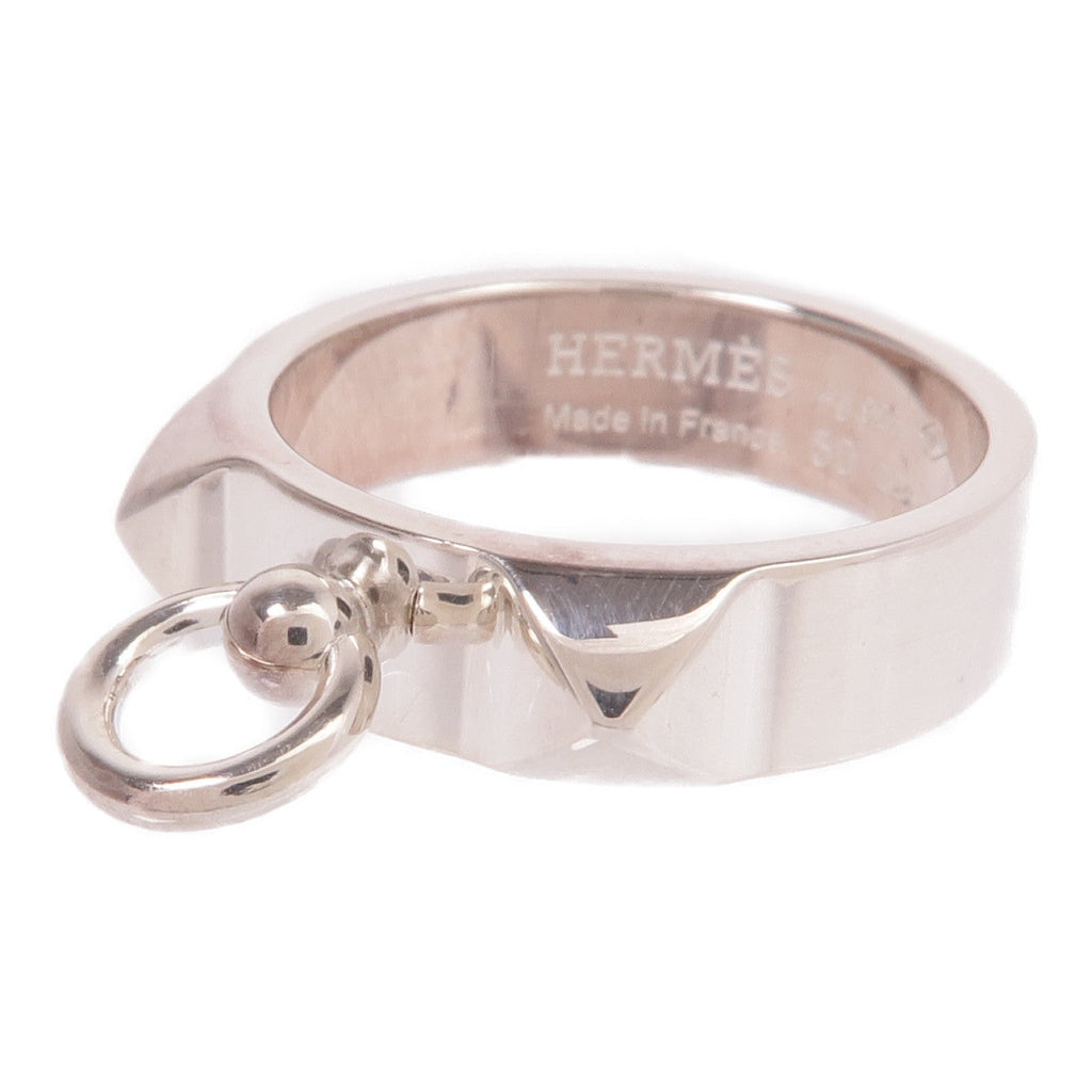 Hermès Collier de Chien · Sterling Silver Ring
