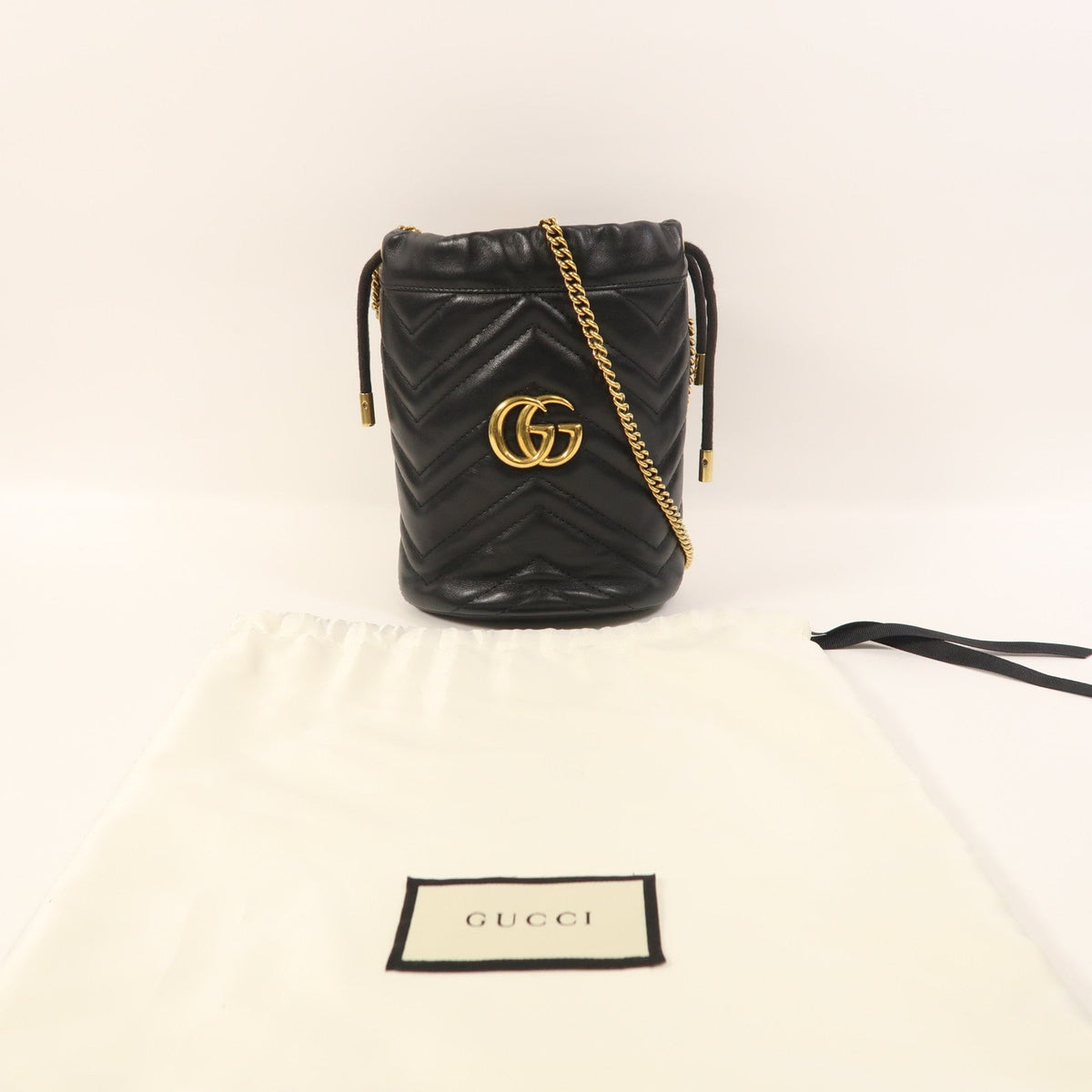 Gucci GG Marmont Mini Bucket · Calfskin