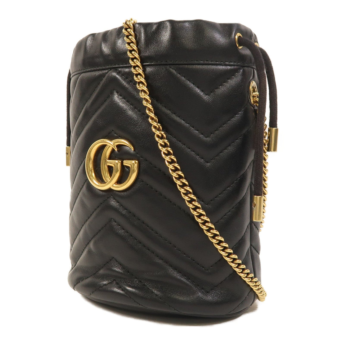 Gucci GG Marmont Mini Bucket · Calfskin