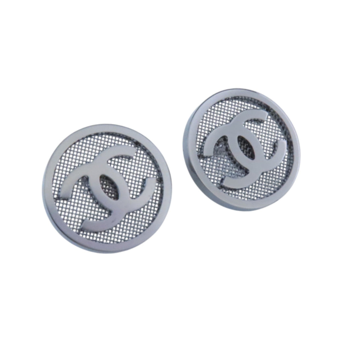 CHANEL CC Earrings · Metal